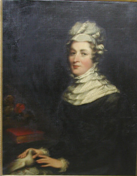 Mrs. John Trumbull (Sarah Hope Harvey) (1774-1824), 1820, John Trumbull