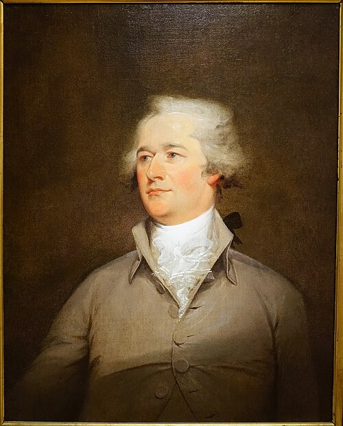Portrait of Alexander Hamilton, 1792, John Trumbull