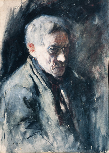 tête d'homme, , Jan Toorop