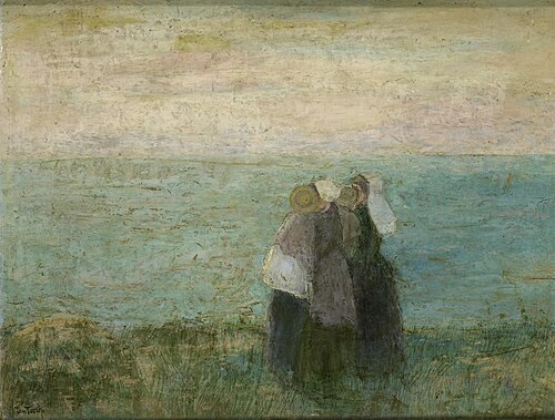 Vrouwen aan zee, 1891, Jan Toorop