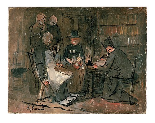 Chez l'avocat (étude), , Jan Toorop