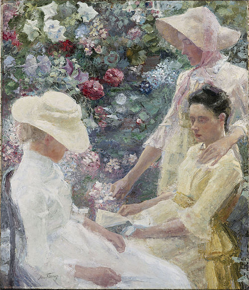 Trio Fleuri, 1885, Jan Toorop