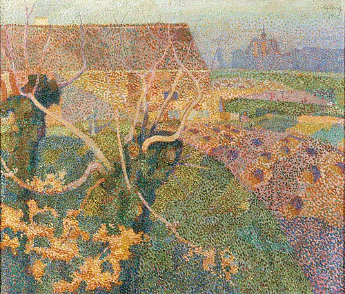 Les deux Saules (Soleil de Novembre), 1889, Jan Toorop