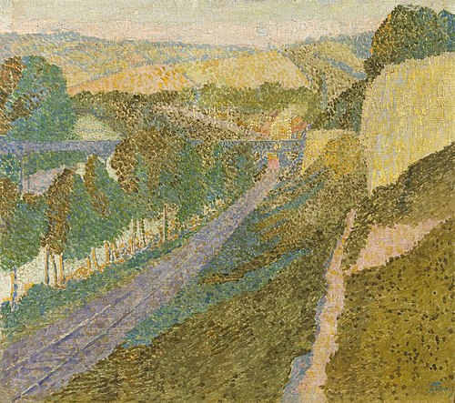 Landschap Ardennen, 1902, Jan Toorop