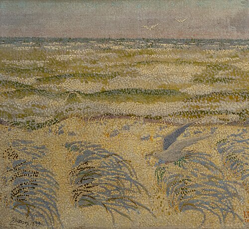 Dune and Sea, 1899, Jan Toorop