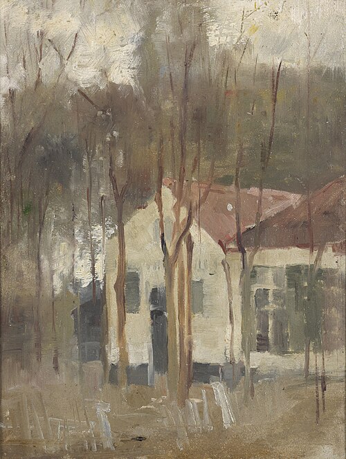 Boerderij, 1885, Jan Toorop