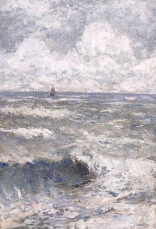 Sea (Brisants de la mer du Nord), 1888, Jan Toorop