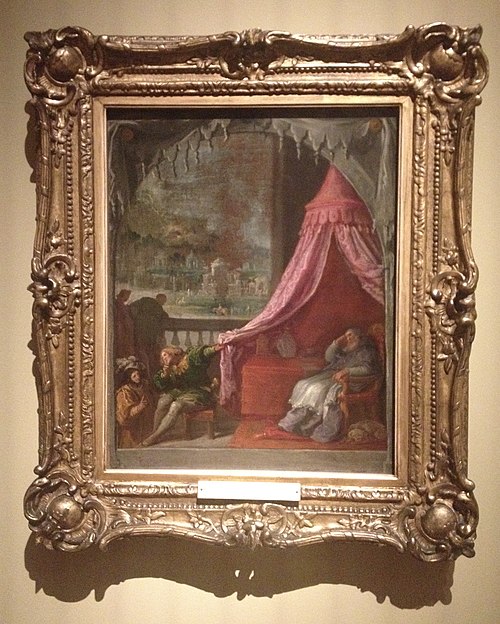 The Dream of Saint Hugh, Bishop of Grenoble, 1629, Vincenzo Carducci