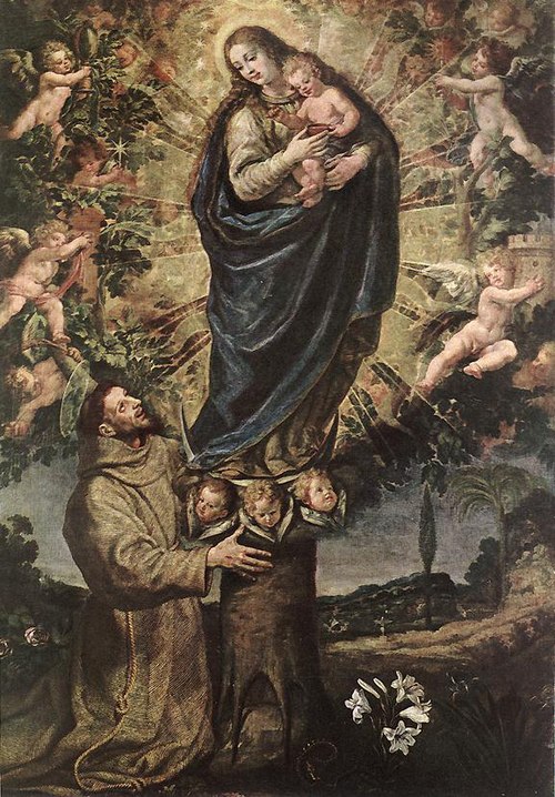 The Vision of Saint Francis of Assisi, 1631, Vincenzo Carducci