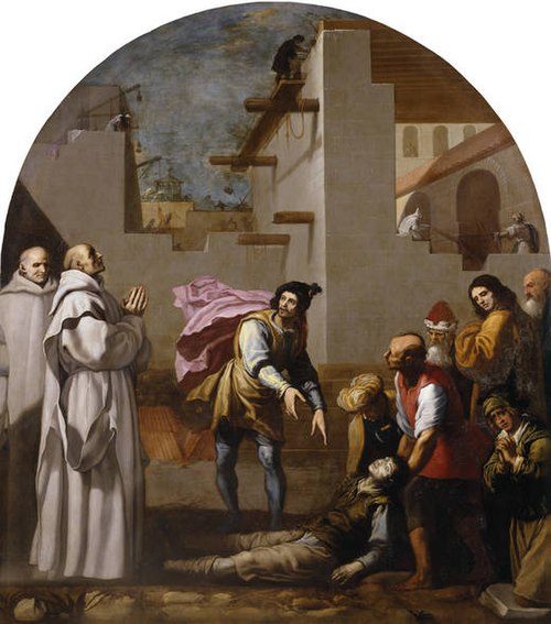 Prior Boson Revives a Mason, 1630, Vincenzo Carducci