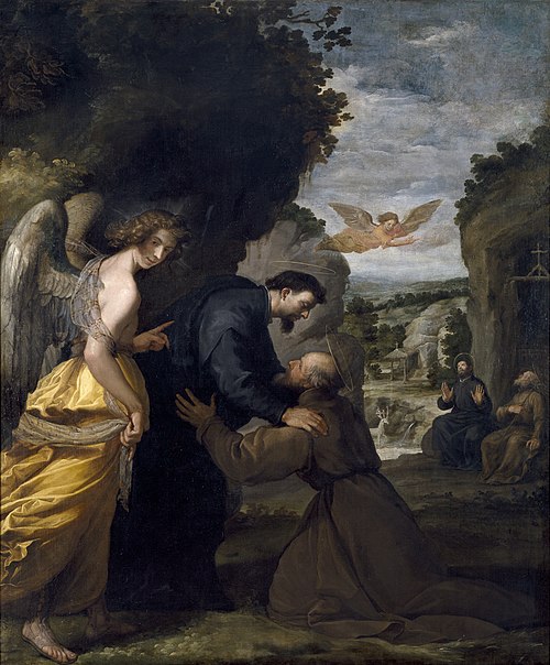 Encuentro de San Juan de Mata y San Félix de Valois, 1634, Vincenzo Carducci