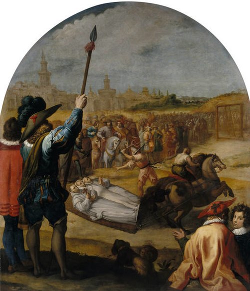 The Martydom of Three Carthusians at the London Charterhouse, 1626, Vincenzo Carducci