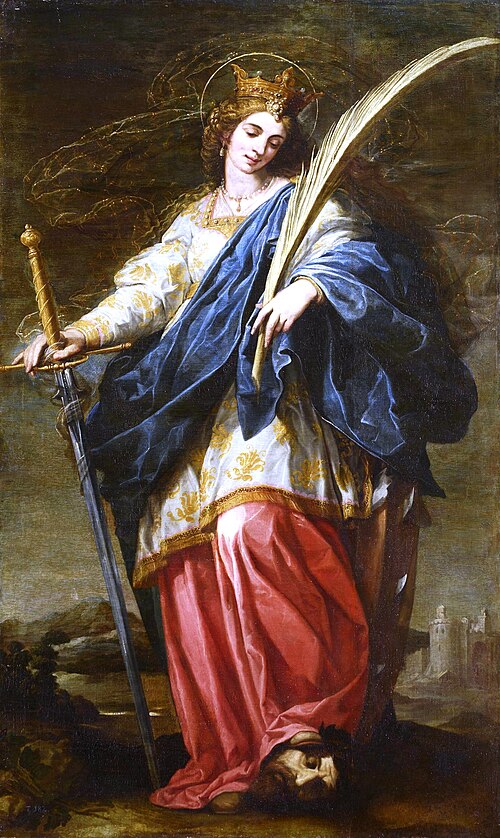 Santa Catalina, 1637, Vincenzo Carducci