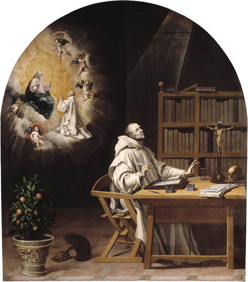 The Vision of Dionisio Rickel The Carthusian, 1626, Vincenzo Carducci