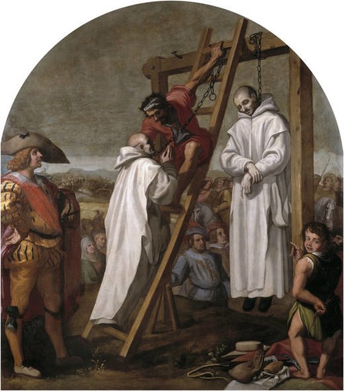 The Martyrdom of Fathers John Rochester and James Walworth, 1626, Vincenzo Carducci