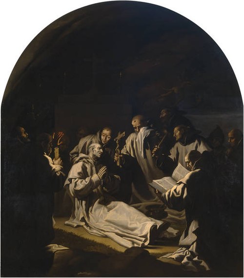 The Death of Saint Bruno, 1626, Vincenzo Carducci