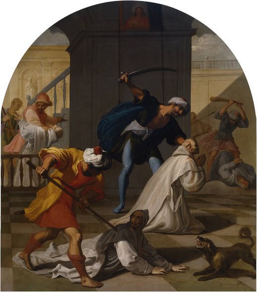 The Martyrdom of the Mauerbach Carthusians, 1632, Vincenzo Carducci