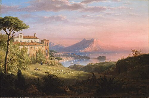 Bay of Naples, 1830, Robert Walter Weir