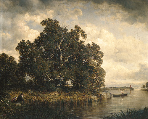 Bayside, New Rochelle, New York, 1886, David Johnson