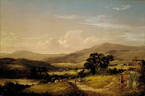 Near Squam Lake, New Hampshire, 1856, David Johnson