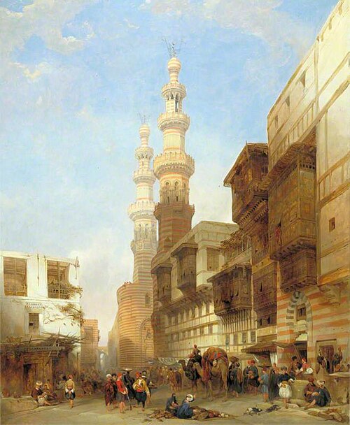 The Gate of Metawaley, 1843, David Roberts