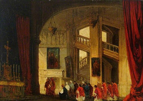 The Château at Chambord, France, , David Roberts