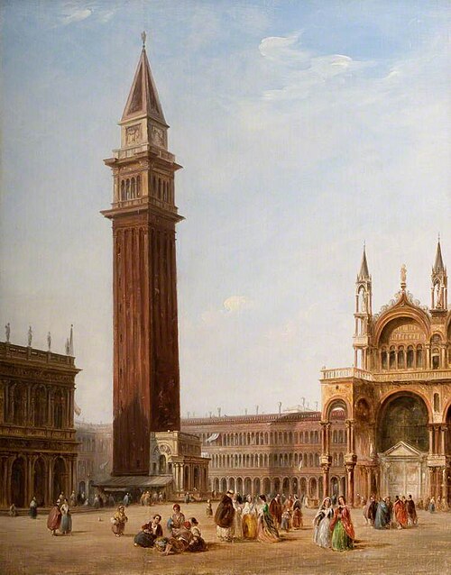 St Mark's, Venice, , David Roberts