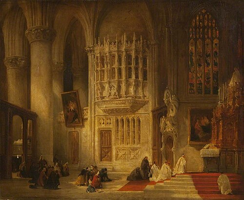 Church of Our Lady, Bruges (previously known as 'Toledo Cathedral'), , David Roberts