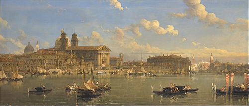 The Giudecca, Venice, 1854, David Roberts