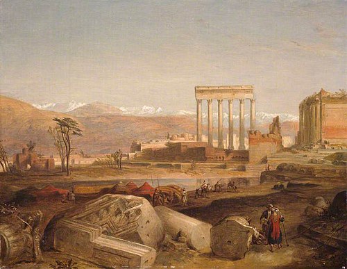 Baalbec, 1842, David Roberts