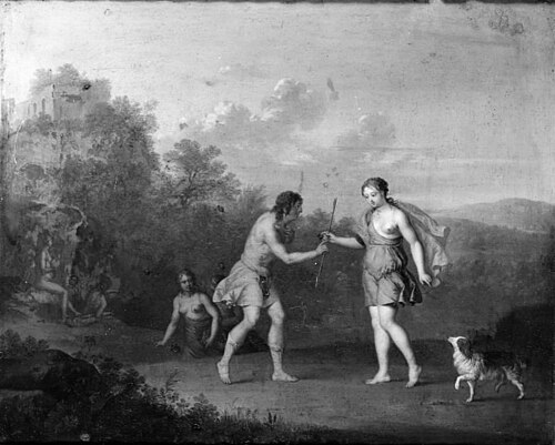 Cephalus and Procris, 1647, Daniel Vertangen