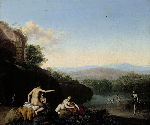 Bathing nymphs, , Daniel Vertangen