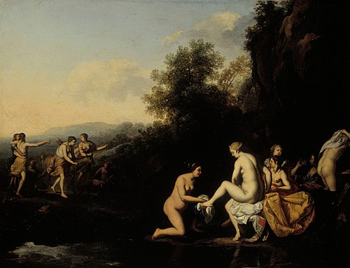 Diana with bathing nymphs, , Daniel Vertangen