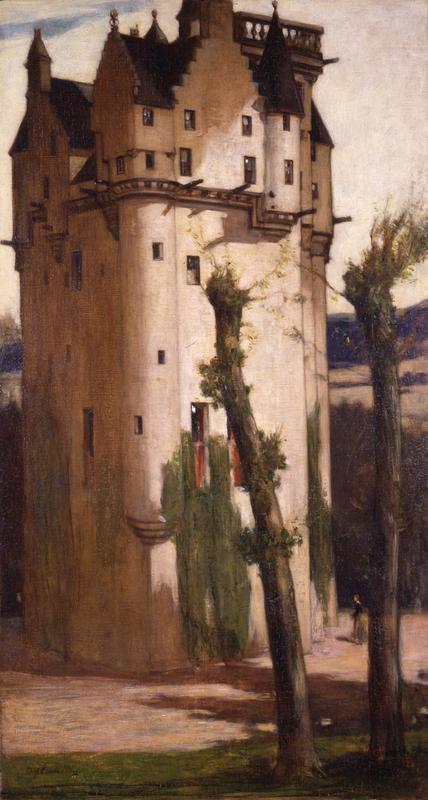 Craigievar, 1909, David Young Cameron