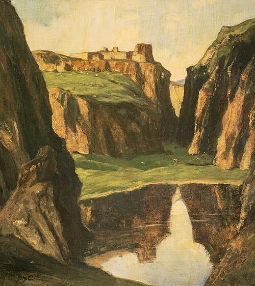 Rocks and Ruins, 1913, David Young Cameron