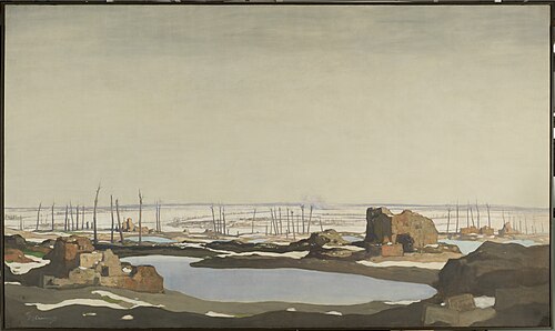 Battlefields of Ypres, 1920, David Young Cameron