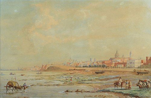 View of Buenos Aires, 1850, Charles Pellegrini
