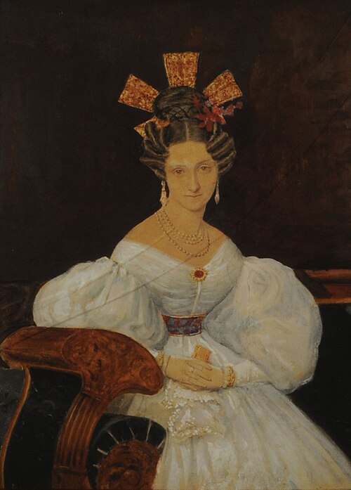 Mrs. Manuela Suárez Lastra de Garmendia, 1830, Charles Pellegrini