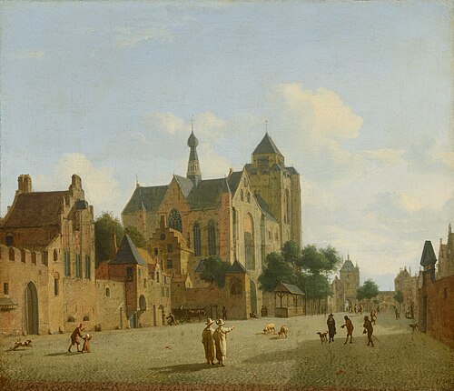 De Groote Kerk van Veere, 1652, Jan van der Heyden
