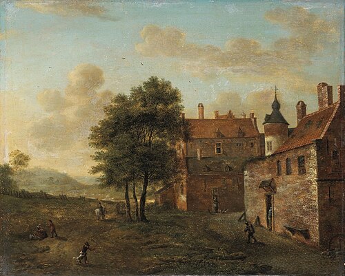 A country home, 1686, Jan van der Heyden