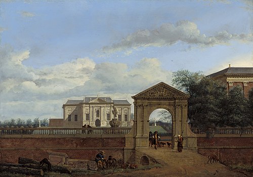 An Architectural Fantasy, 1670, Jan van der Heyden