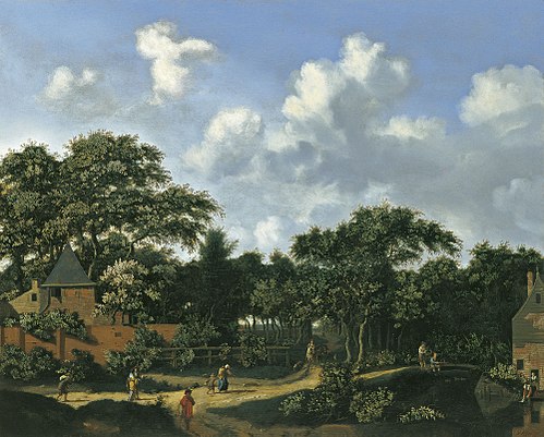 Crossroad in a Wood, 1660, Jan van der Heyden