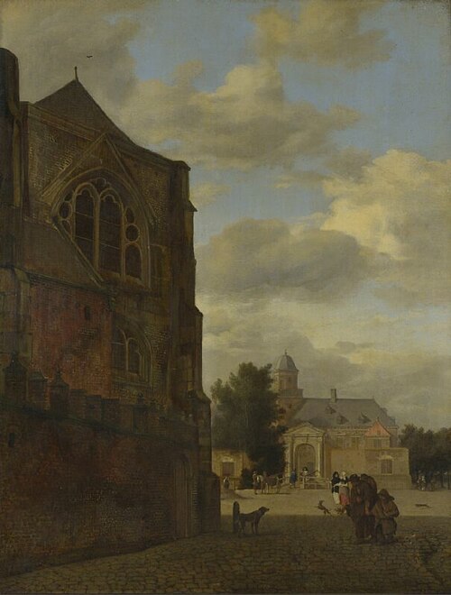 An Imaginary View of Nijenrode Castle, 1667, Jan van der Heyden