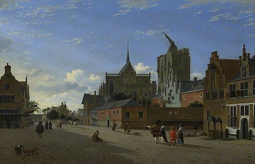 A View in Cologne, 1662, Jan van der Heyden