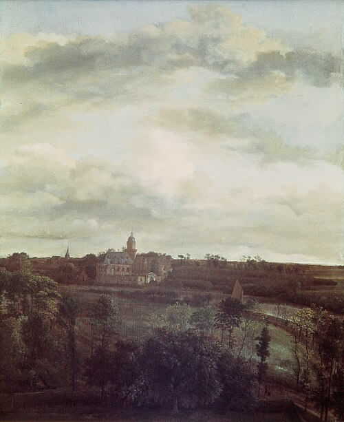 View of Castle Nijenrode on the Vecht, 1637, Jan van der Heyden