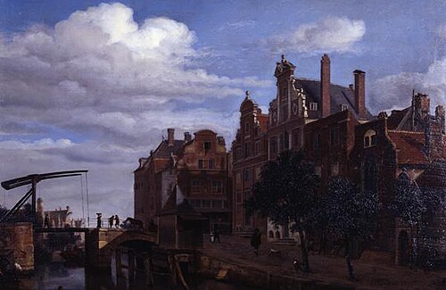 View in Amsterdam, 1670, Jan van der Heyden