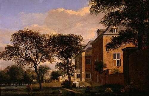 The House in the Wood, The Hague, The Netherlands (Huis ten Bosch), 1680, Jan van der Heyden
