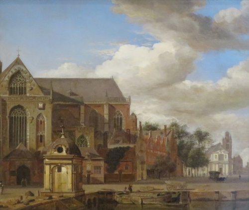 Townscape, 1670, Jan van der Heyden