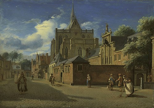 The Dom and Domhof, Cologne, 1675, Jan van der Heyden