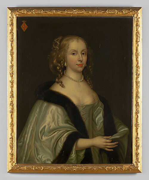 Portrait of Aleida Paets (1635-1673), 1650, Jürgen Ovens